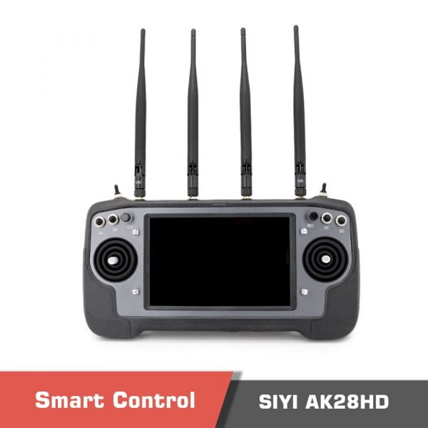 5km fpv smart control hd for drone uav all in one radio data video link sbus 8 - siyi ak28hd,fpv smart control,mini handheld,gcs - motionew - 4