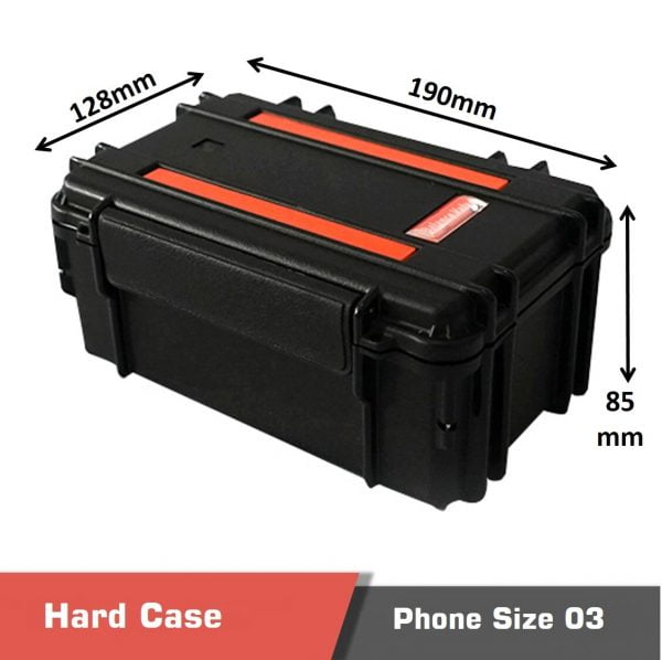 Aura industrial box ip67 rugged enclosure hard case for smart devices handheld protective 1 - aura industrial box 1006 - motionew - 1