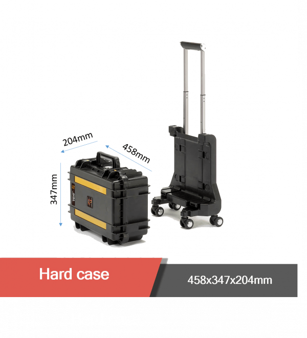 Aura industrial box ip67 rugged enclosure waterproof safety hard case with foam 1 - ai-4-2713t - motionew - 1