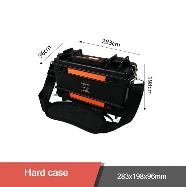 Aura industrial box ip67 rugged enclosure waterproof safety plastic storage hard case with foam 1 - aura industrial box 1506 - motionew - 1