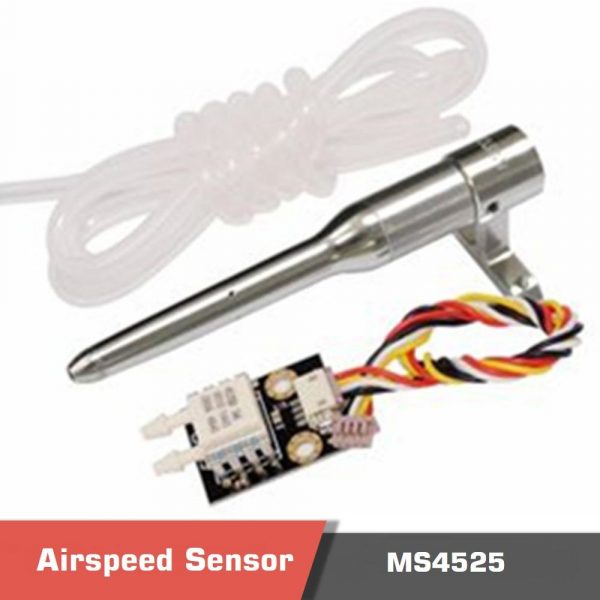 Cuav airspeed sensor with pitot tube high precision digital ms4525 temperature compensated output for pixhawk 1 - cuav airspeed sensor,airspeed,pitot tube,airspeed sensor,cuav - motionew - 1