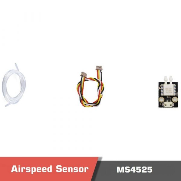 Cuav airspeed sensor with pitot tube high precision digital ms4525 temperature compensated output for pixhawk 4 - cuav airspeed sensor ms4525 - motionew - 12