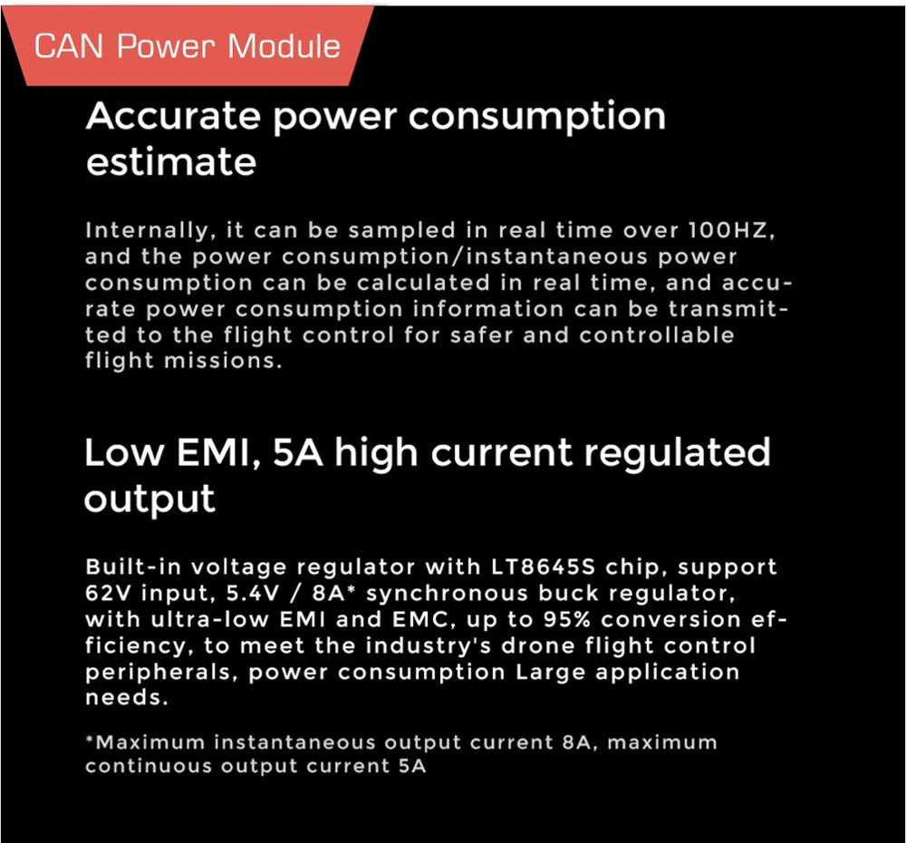 CUAV CAN PMU 2 - Power Module - Power Module - MotioNew - 22