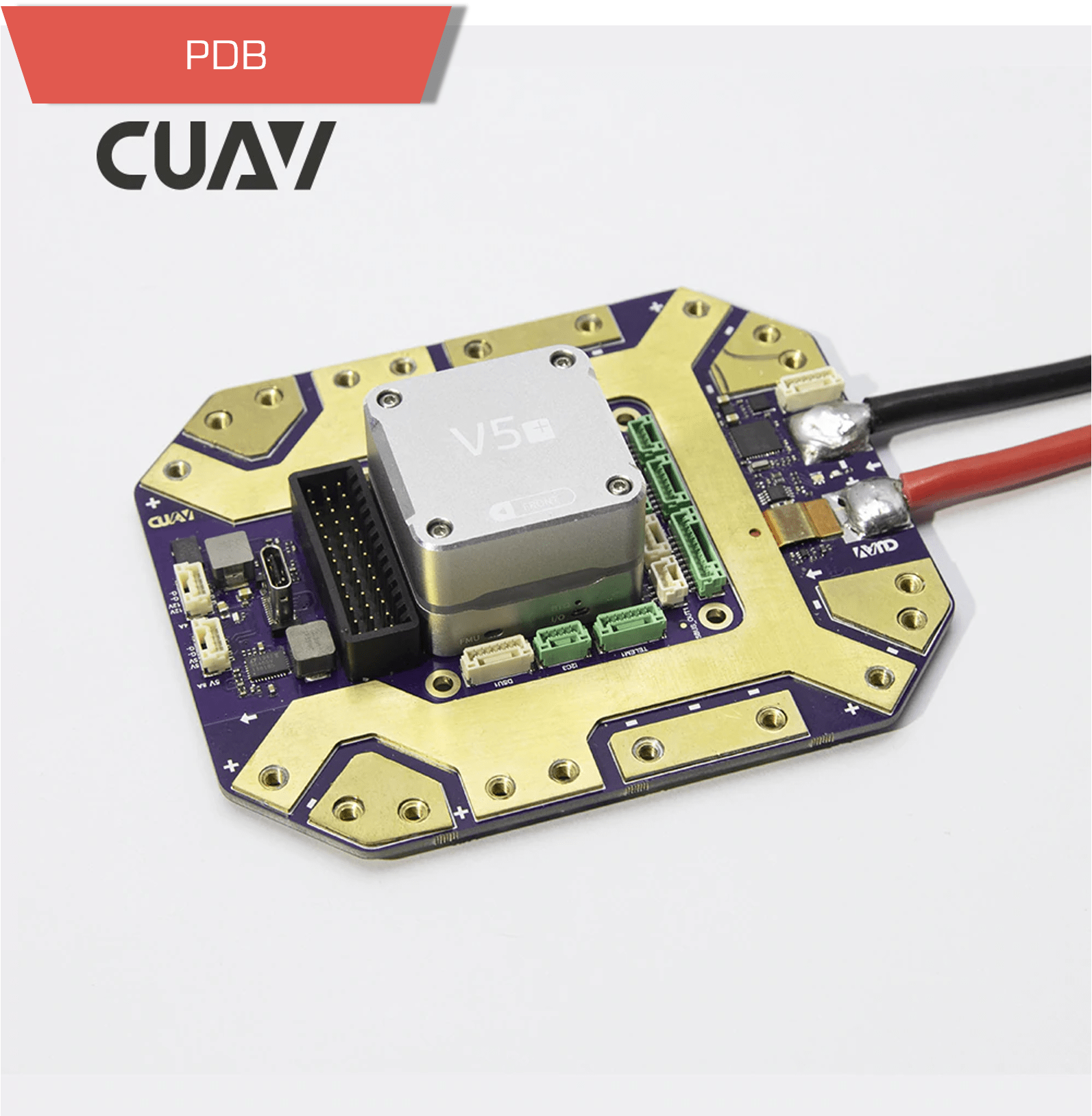 Cuav can power distribution 1 min - power distribution board,flight controller,cuav drone,cuav can pmu,cuav can pdb,power regulator,pixhawk power module - motionew - 8