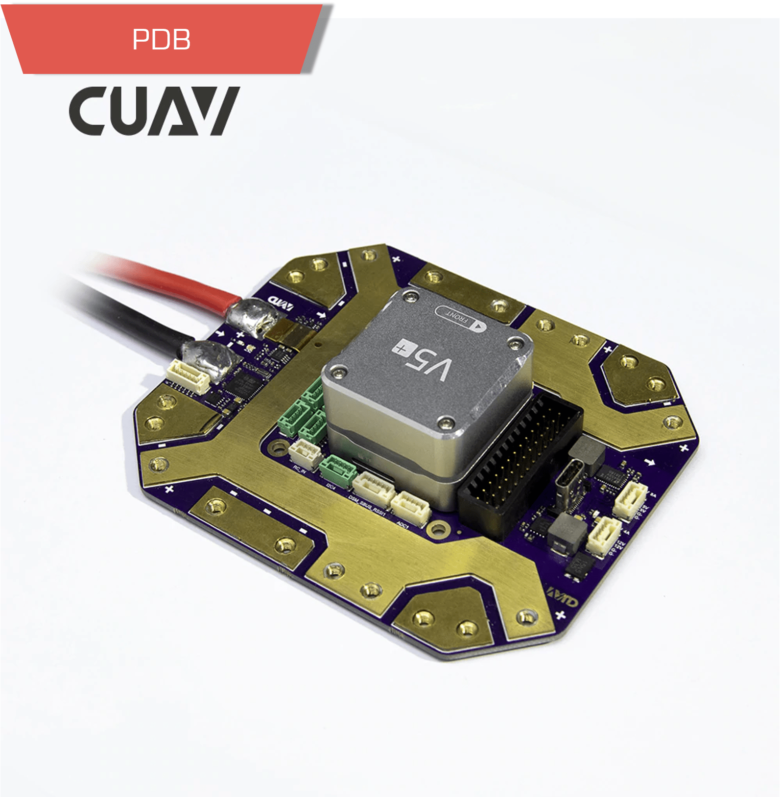Cuav can power distribution 7 min - power distribution board,flight controller,cuav drone,cuav can pmu,cuav can pdb,power regulator,pixhawk power module - motionew - 7