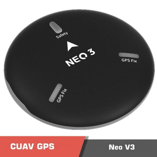Cuav high precision neo gps v3 sensor 3d compass safety switch buzzer for rgb led pixhawk 1 - neo 3,gps sensor,gnss positioning,gps uav,neo v3 gps - motionew - 1