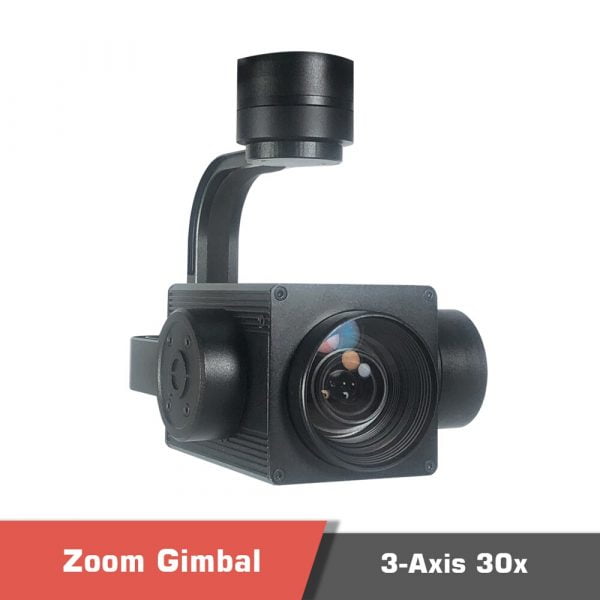 Camera gimbal z30f for drone 30x small zoom self stabilized 2 - gimbal z30f,self stabilized,gimbal,payload camera,daylight camera,zoom gimbal,drone camera,ptz camera,brushless gimbal - motionew - 2