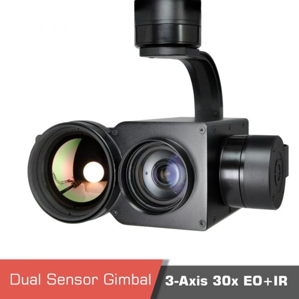 Dual sensor thermal camera