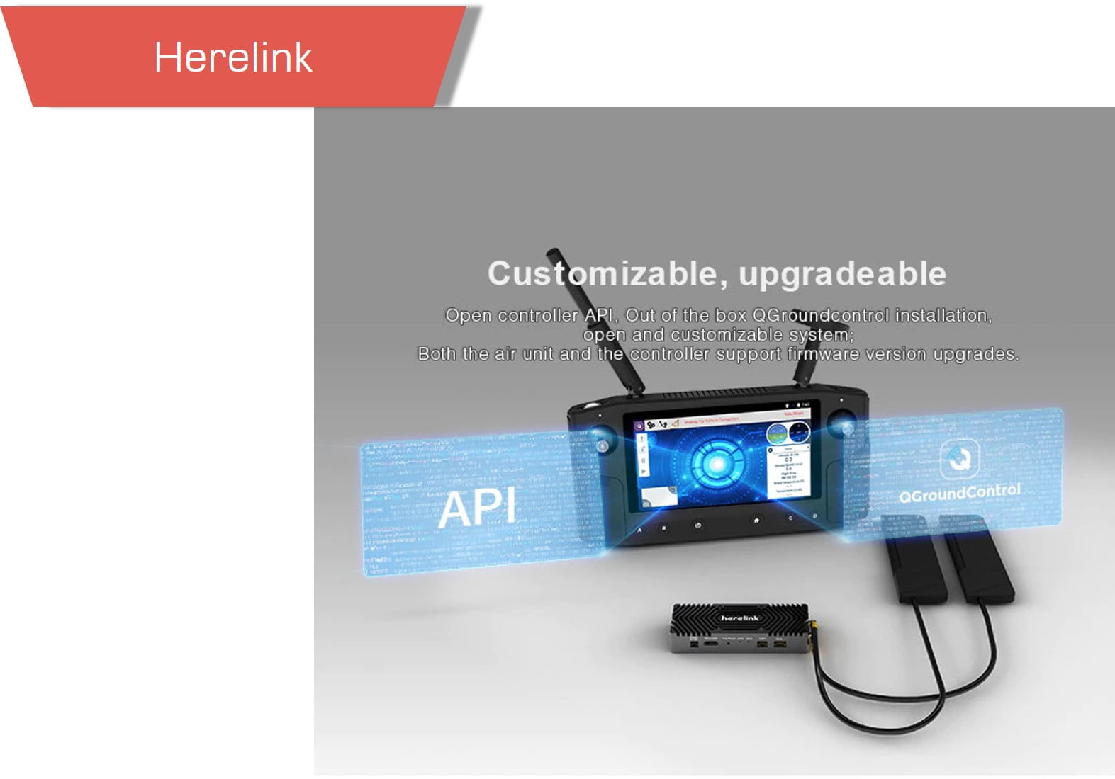 Handheld herelink hd