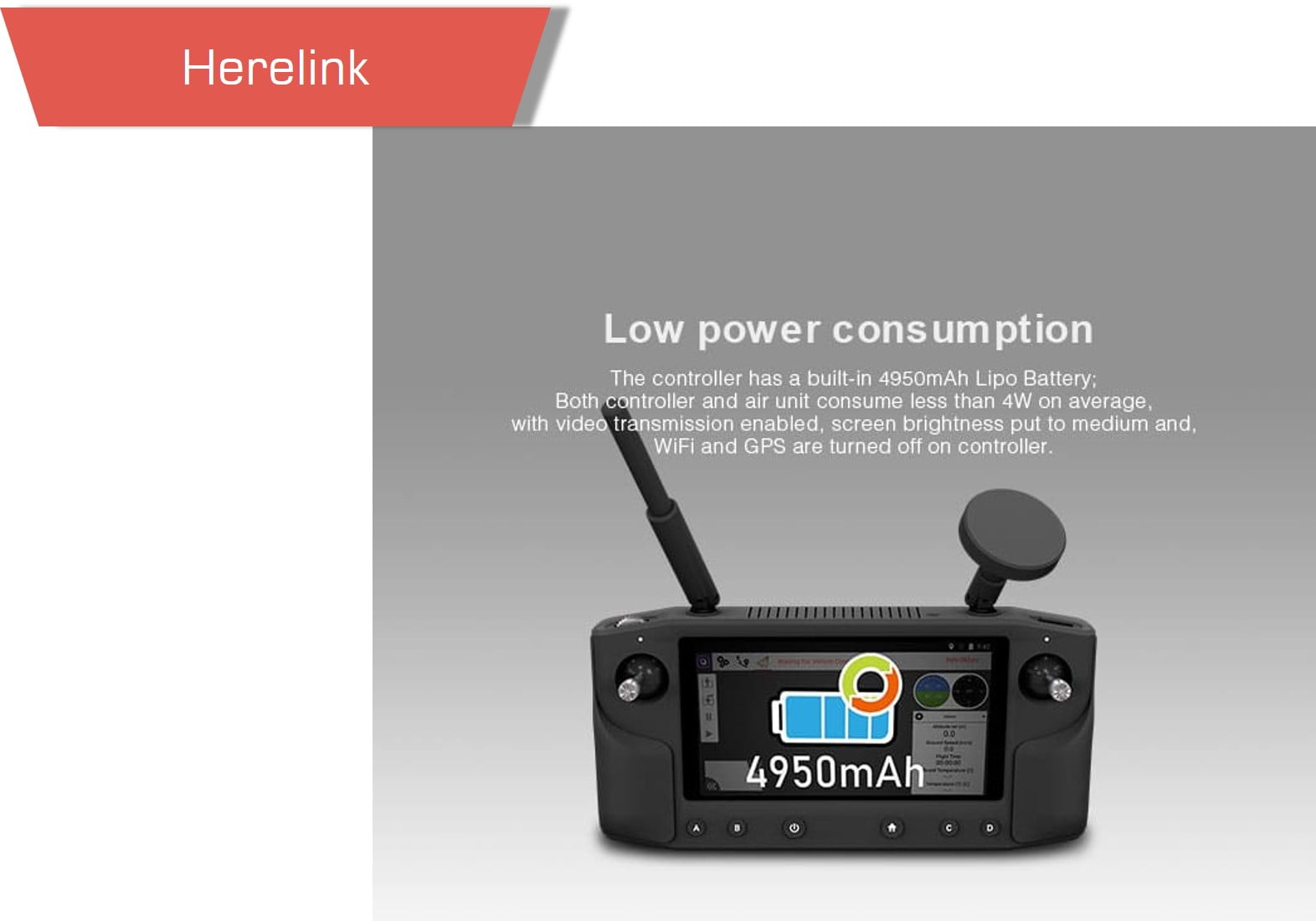 Fhmhmh - handheld herelink hd,herelink hd video,video transmission,control system - motionew - 4