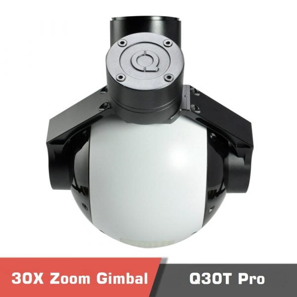 Gimbal Camera Zoom 30x Q30T Pro with Auto Tracker Internal DVR Full HD SONY 1 2 2 - , aerial photography - MotioNew - 10