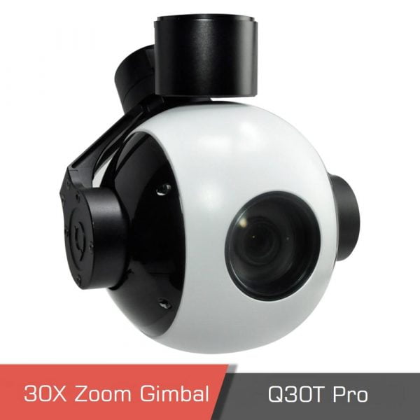 Gimbal Camera Zoom 30x Q30T Pro with Auto Tracker Internal DVR Full HD SONY 1 2 4 - , aerial photography - MotioNew - 12