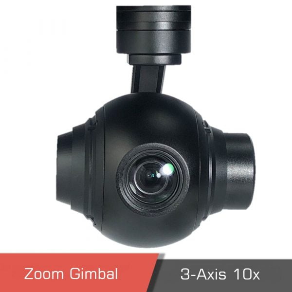 Gimbal camera q10f for drone 10x small zoom self stabilized 1 - gimbal camera,zoom camera,optical zoom camera,10x optical zoom,zoom gimbal,q10e,drone camera,brushless gimbal,camera stabilizer gimbal,gimbal zoom camera - motionew - 3