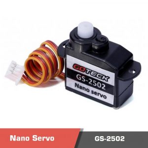 GoTECK Micro Servo Motor DC GS-2502 Nano Servomotor