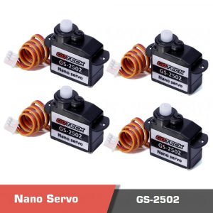 GoTECK Micro Servo Motor DC GS-2502 Nano Servomotor