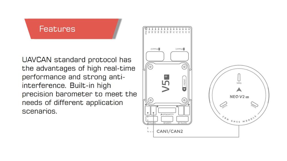Neo gps v2 1 min - cuav neo v2 pro gps,v2 pro,gnss positioning,pixhawk,gps uav - motionew - 4