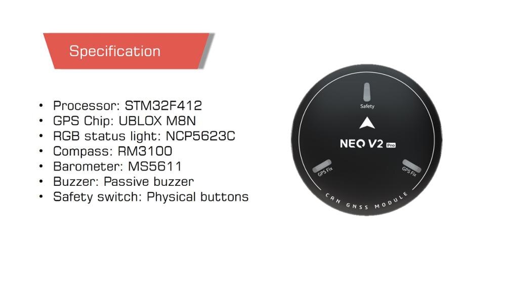 Neo gps v2 3 min - cuav neo v2 pro gps,v2 pro,gnss positioning,pixhawk,gps uav - motionew - 6