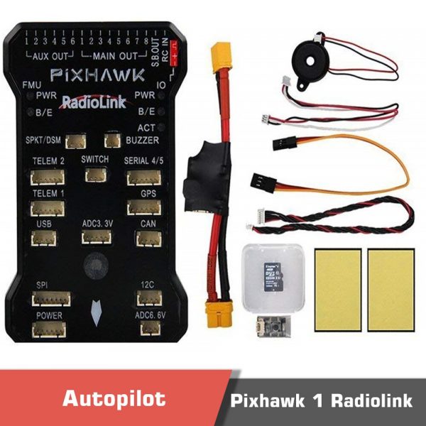 Pixhawk 1 radiolink uav flight controller diy open source autopilot drone 7 - pixhawk 1 radiolink,flight controller,uav - motionew - 2