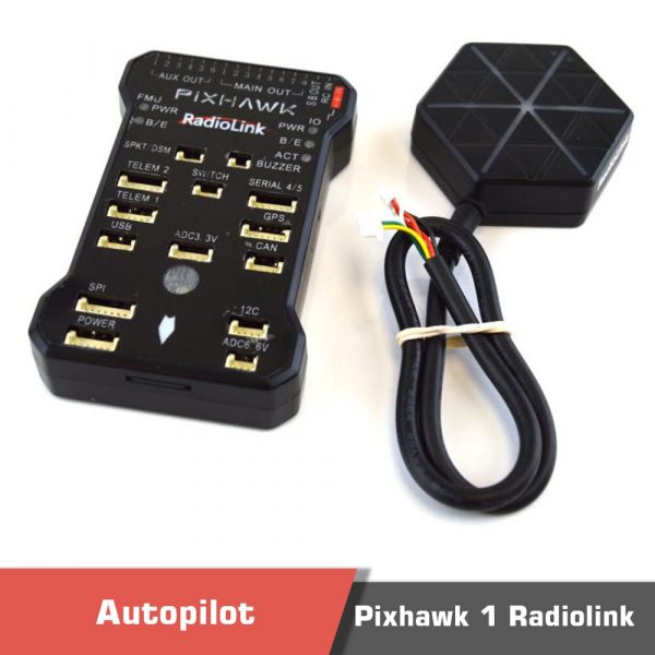 Pixhawk 1 radiolink uav flight controller diy open source autopilot drone 9 - pixhawk 1 radiolink,flight controller,uav - motionew - 4