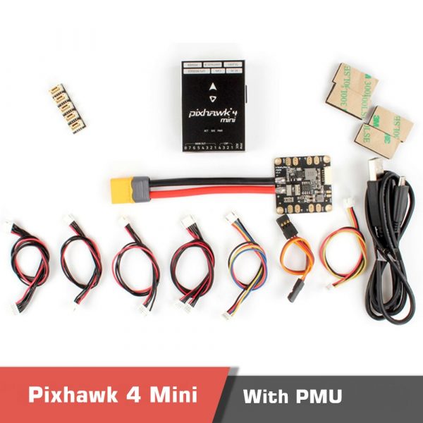 Pixhawk holybro 4 mini uav autopilot flight controller pm06 v2 power management board aluminium case 10 - pixhawk holybro 4 mini - motionew - 14