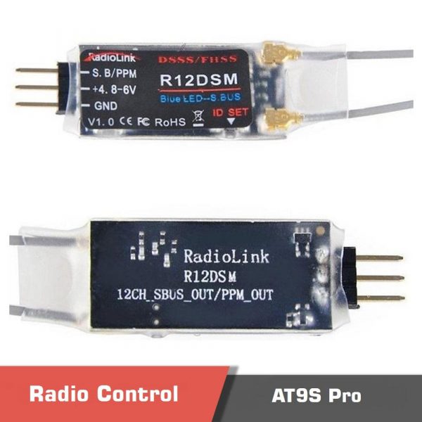 Radiolink at9s pro 12 channels 2 4ghz rc remote control for car boat tank helicopter quadcopters 7 - at9s pro - motionew - 4
