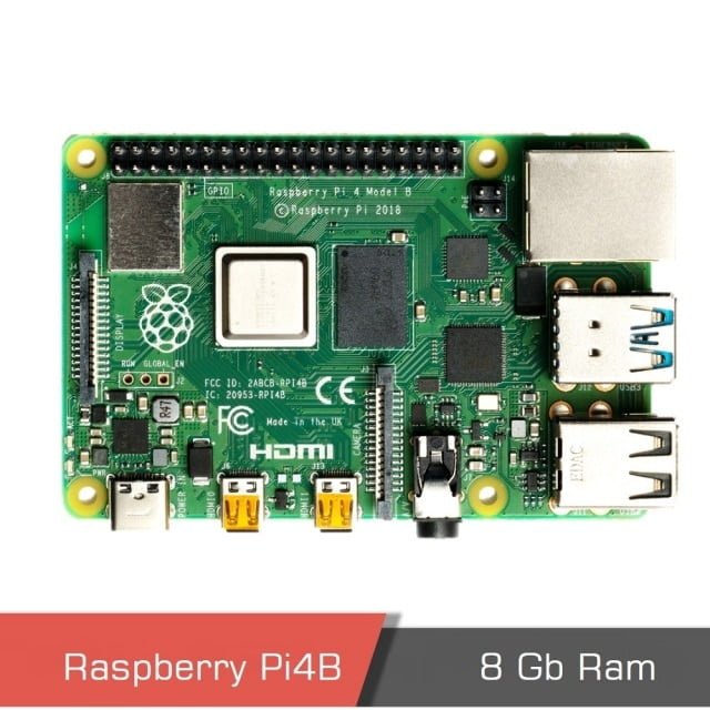 Official Original Raspberry Pi 4 Model B Dev Board or 4b Kit(G) RAM 1GB 2GB