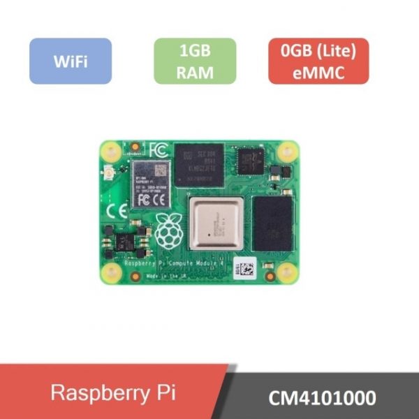 Raspberry pi compute module 4 cm4 1 2 4 8g ram emmc lite 8 16 - compute module 4,raspberry pi - motionew - 2