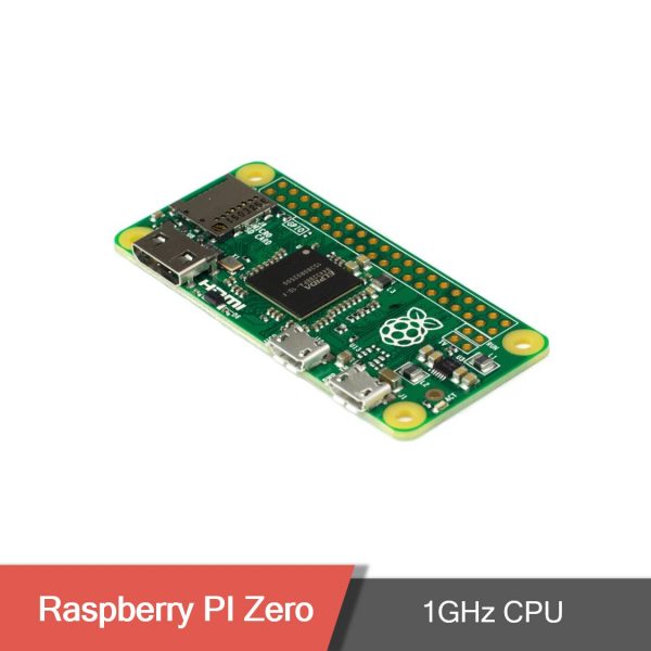 Raspberry pi zero zerow with 1ghz cpu 512mb ram linux os 1080p hd video output 1 - raspberry pi zero - motionew - 2