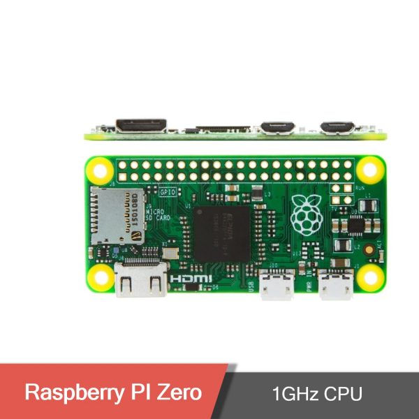 Raspberry pi zero zerow with 1ghz cpu 512mb ram linux os 1080p hd video output 2 - raspberry pi zero - motionew - 7