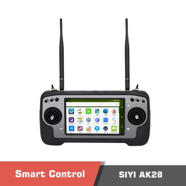 Siyi ak28 9 16 ch 5km fpv smart control for drone uav all in one radio 1 - siyi ak28,handheld gcs,radio control,rc control,rc,gcs - motionew - 2