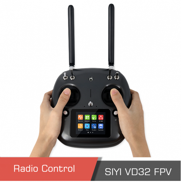 Siyi vd32 9 16 channel 5km fpv remote control for drone uav with sbus ppm pwm 3 - siyi vd32 - motionew - 20