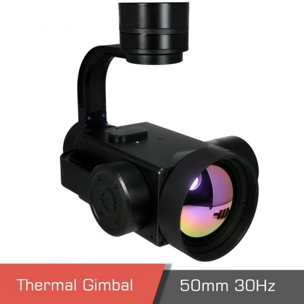 Single sensor thermal camera gimbal zir 50 night vision 1 - gimbal zir 50,thermal camera,1080 camera,single sensor,night vision - motionew - 1