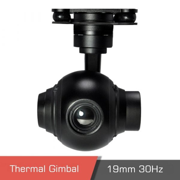 Single sensor thermal camera payload gimbal for small drone night vision qir 19 10 - gimbal qir19,thermal camera,small drones,payload gimbal - motionew - 3