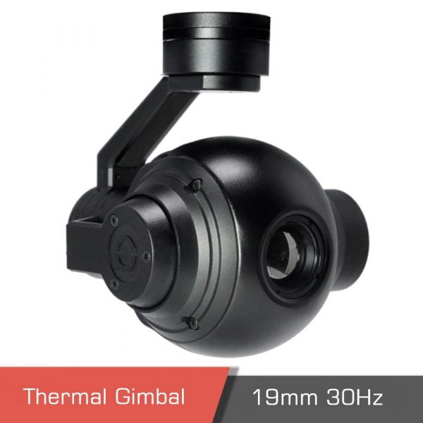 Single sensor thermal camera payload gimbal for small drone night vision qir 19 11 - gimbal qir19,thermal camera,small drones,payload gimbal - motionew - 4