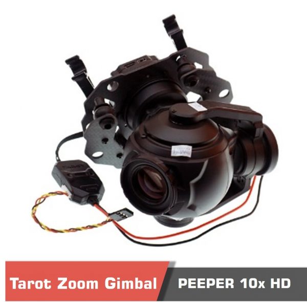 Tarot PEEPER TL10A0 10x HD Zoom Gimbal for Drone Self stabilized Camera 2 - zoom gimbal, uav zoom gimbal - MotioNew - 3