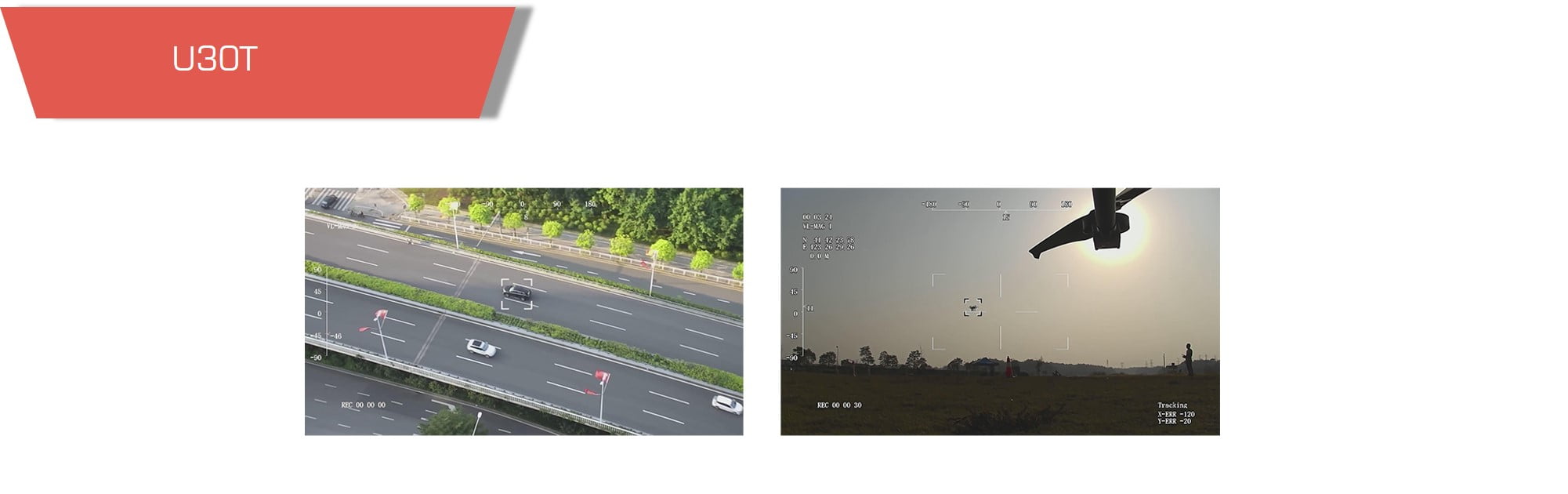 Gimbal camera u30t built-in object tracking function