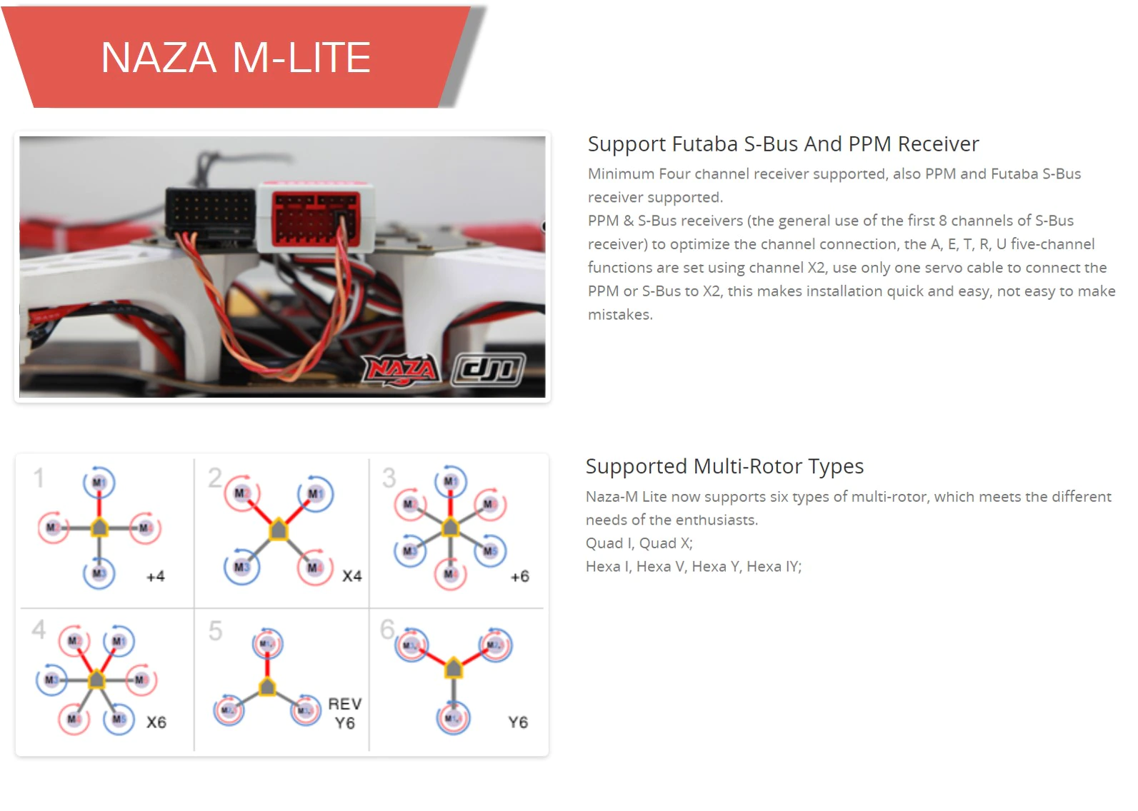 U52078b16d0d14995814138a2324b7deeH - DJI Naza M Lite,Flight Controller,uav - MotioNew - 8