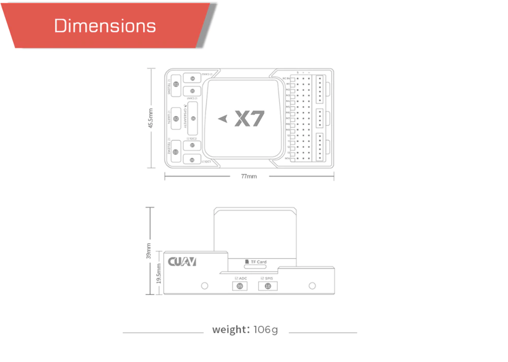 Ub52cd271c8ca4c14b6931968fc2af7c2g - pixhawk cuav v5+ and x7 and x7pro - motionew - 7