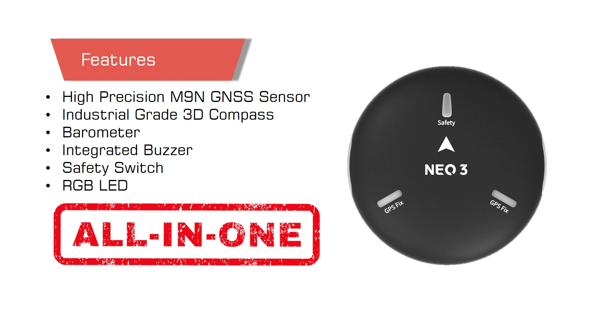 Cuav neo 3 gps features