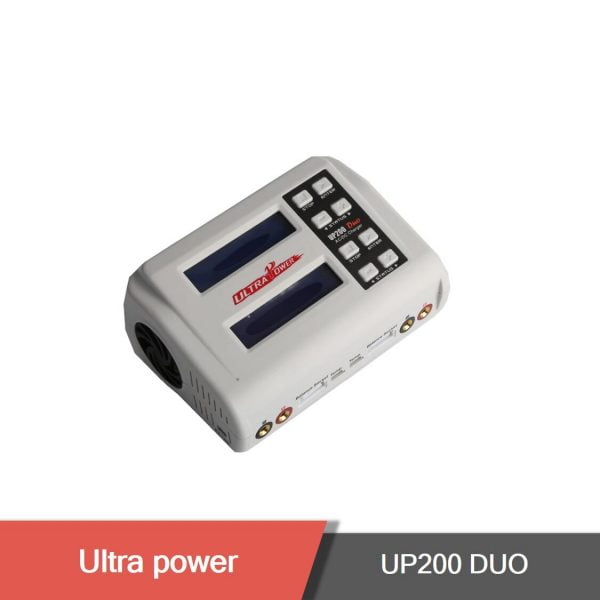 Ultra power up200 duo 200w 10a ac dc battery balance charger discharges lipo life lilon lihv 2 - up200 duo - motionew - 3