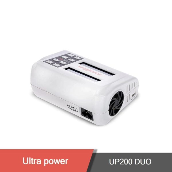 Ultra power up200 duo 200w 10a ac dc battery balance charger discharges lipo life lilon lihv 3 - up200 duo - motionew - 4