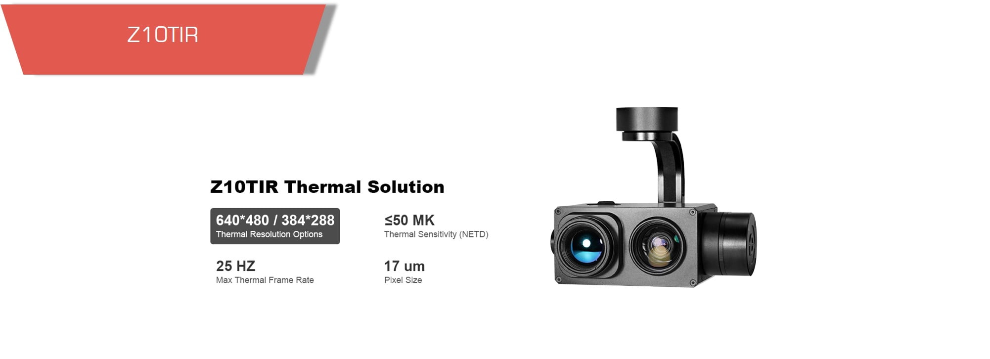 Z10tir8 - gimbal z10tir,dual sensor,thermal gimbal camera,thermal camera - motionew - 6