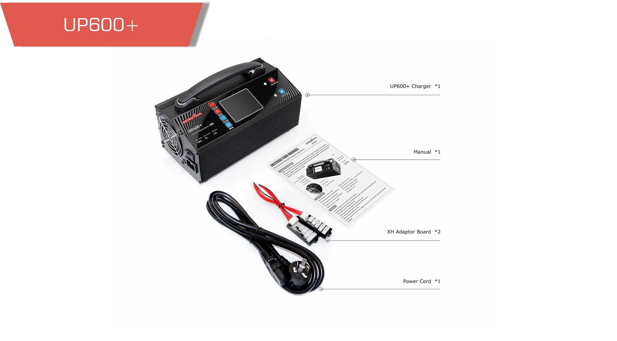 1202 - up600 plus,up600+,1200w charger,lipo charger,dual charger - motionew - 11