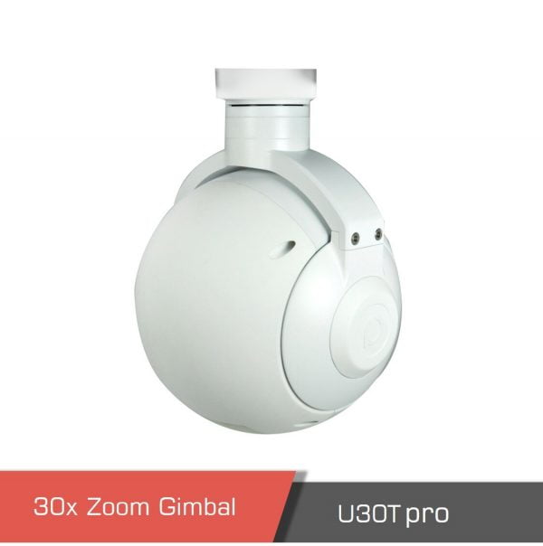 30x zoom pan tilt gimbal camera u30tpro for drone uav self stabilized 2 - u30t pro - motionew - 2