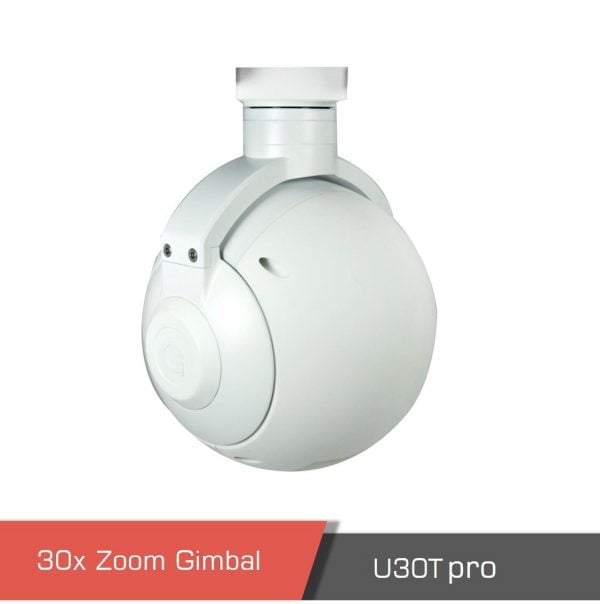 30x zoom pan tilt gimbal camera u30tpro for drone uav self stabilized 3 - u30t pro - motionew - 3