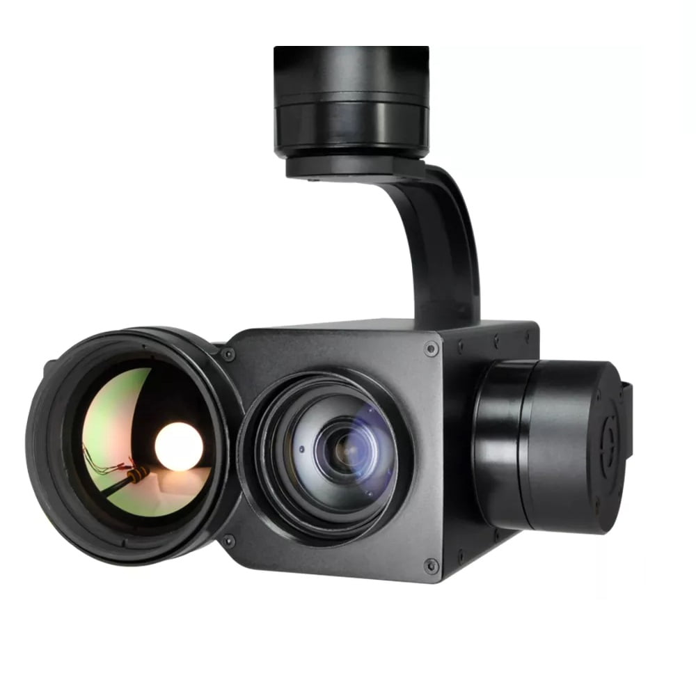 Dual sensor tracking camera gimbal z30tir50 night vision. Png 1 - drone gimbal camera - gimbal & payload for drone - motionew - 2