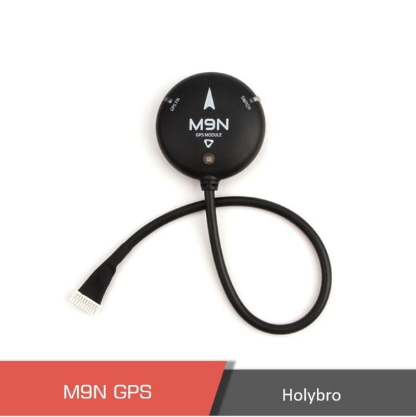 Holybro m9n gps with ublox m9n module ist8310 compass tri colored led indicator high level sensitivity 2 - holybro m9n gps,gps,compass,m9n gps,pixhawk gps - motionew - 3