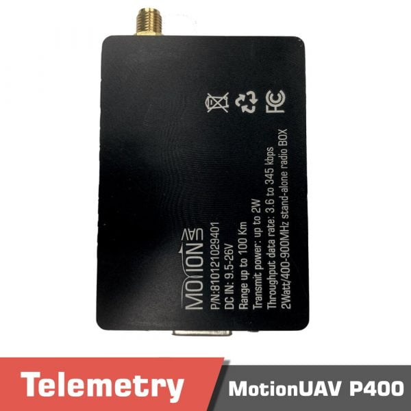 Motionuav p400 radio telemetry module 400 900mhz 2w 100km based on microhard chip long range for 2 - motionuav p400 - motionew - 4