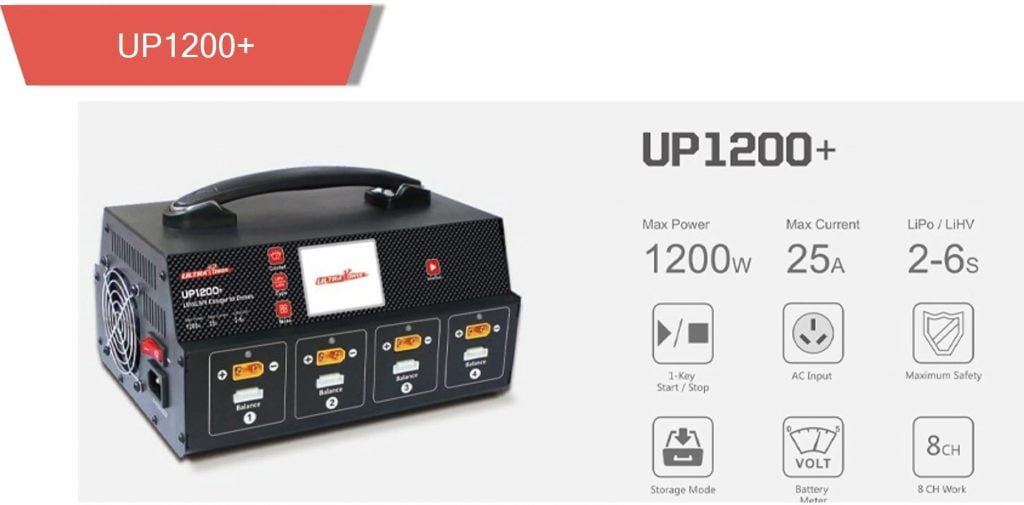 UP1200 plus-Lipo Charger-ultra power charger-MotioNew