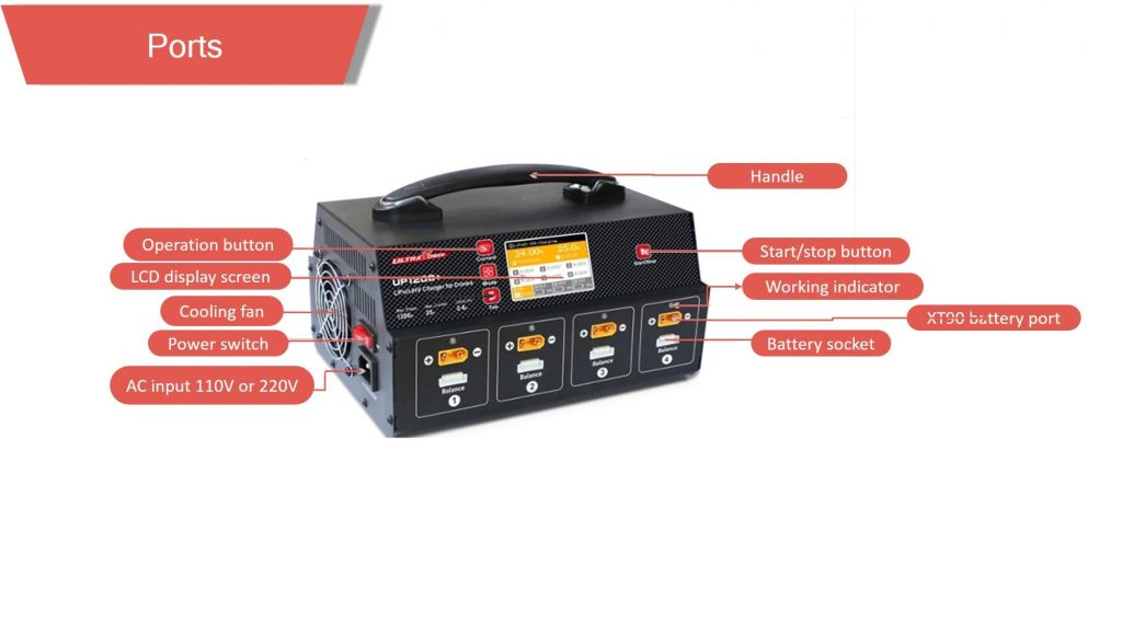 Up1200 plus-lipo charger-ultra power charger-motionew